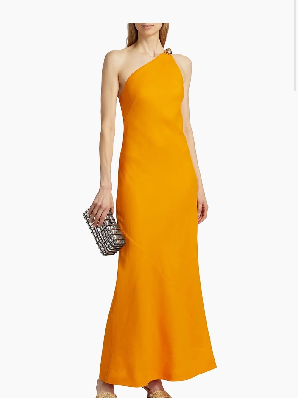 Cult Gaia Rinley One-Shoulder Maxi Dress